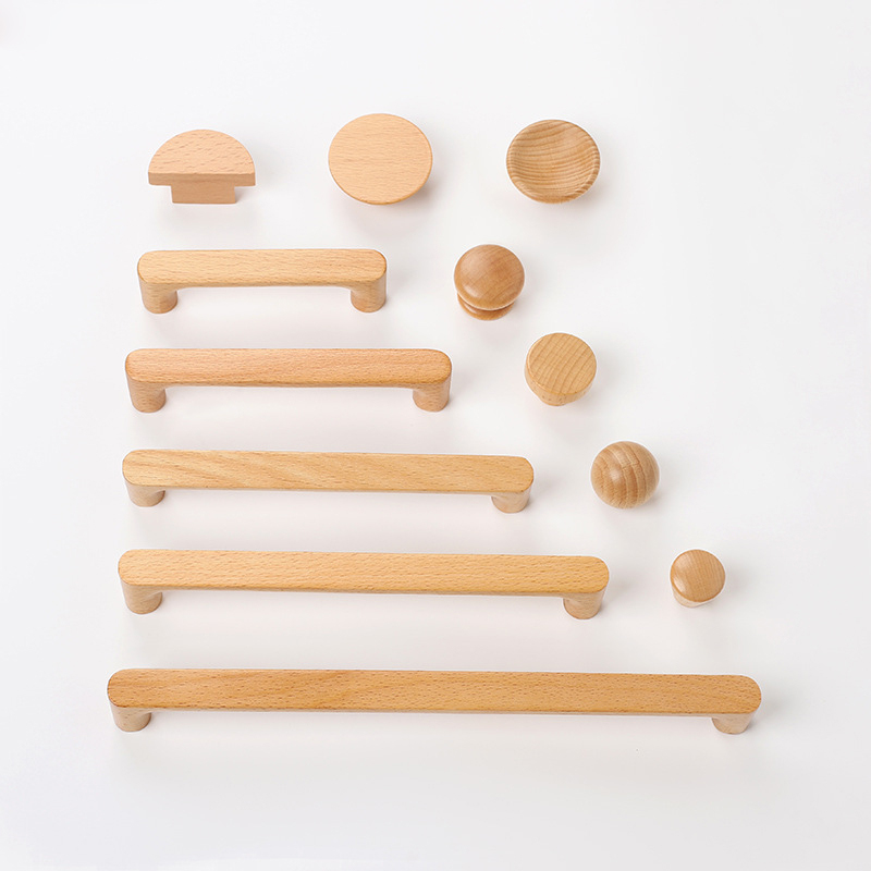 Nordic Wooden Furniture Handle - огляд і ціна Furniture Hardware Drawer Pulls