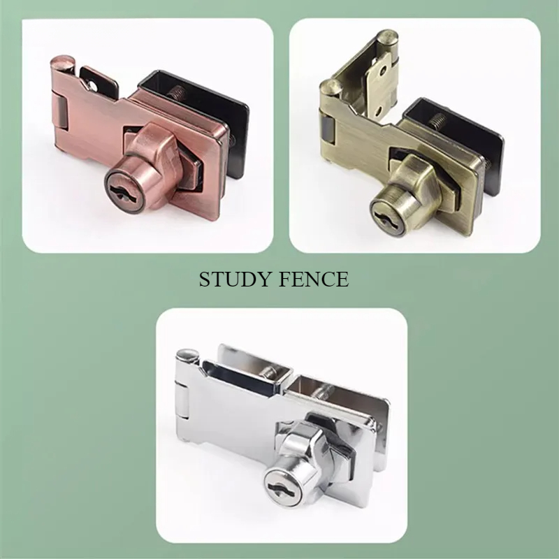 Non Punched Glass Door Lock St - огляд і ціна Furniture Hardware Store