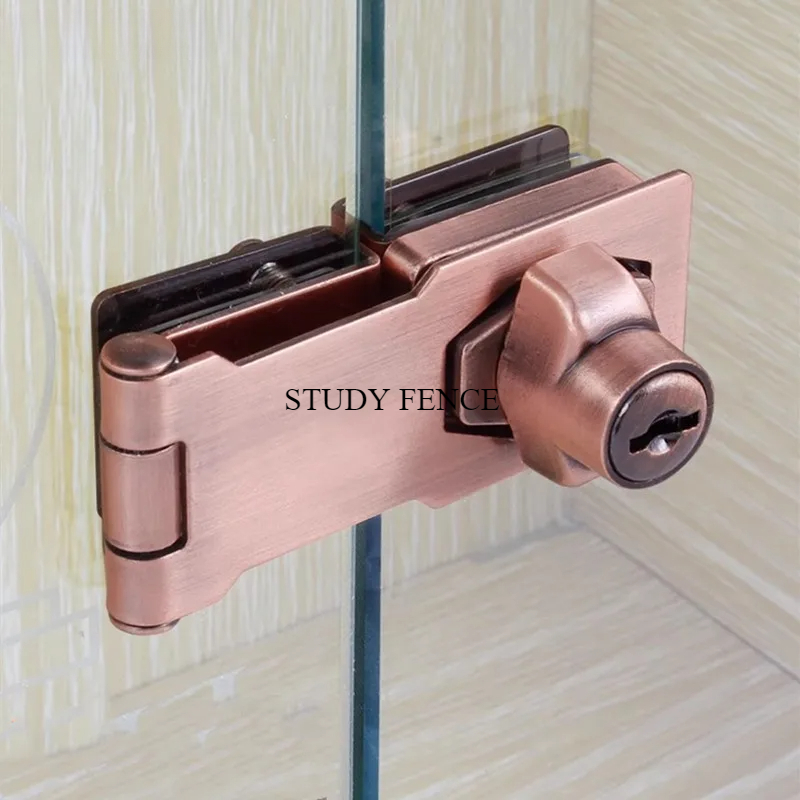 Non Punched Glass Door Lock St - огляд і ціна Furniture Hardware Store