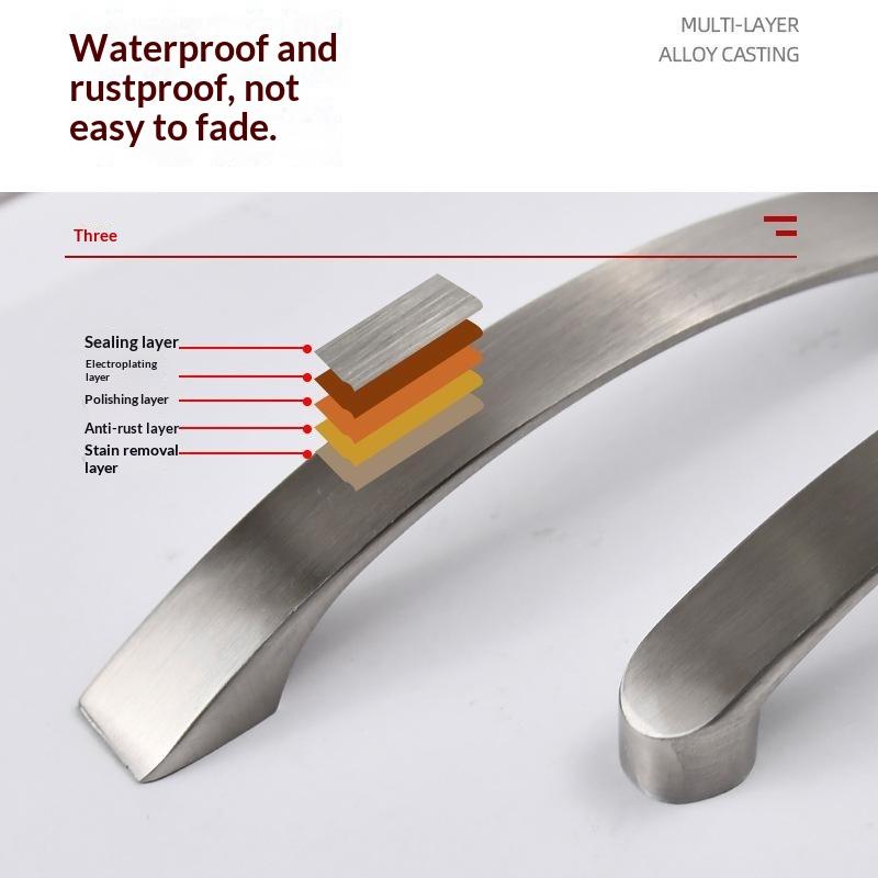 Cabinet Handles Knobs Aluminum - огляд і ціна Furniture Hardware Drawer Pulls