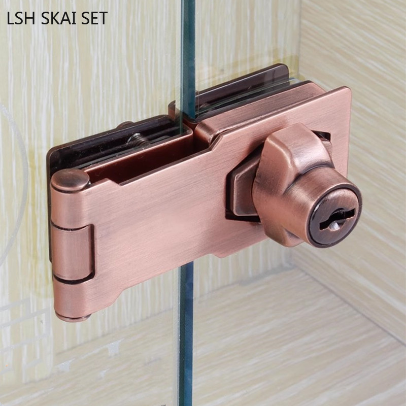 No-punch Glass Door Lock Store - огляд і ціна Furniture Hardware Store