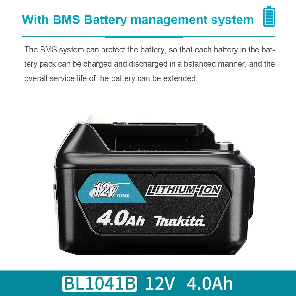 12V 4000mAh Lithium Battery Re - огляд і ціна Makita Drill Hp1640