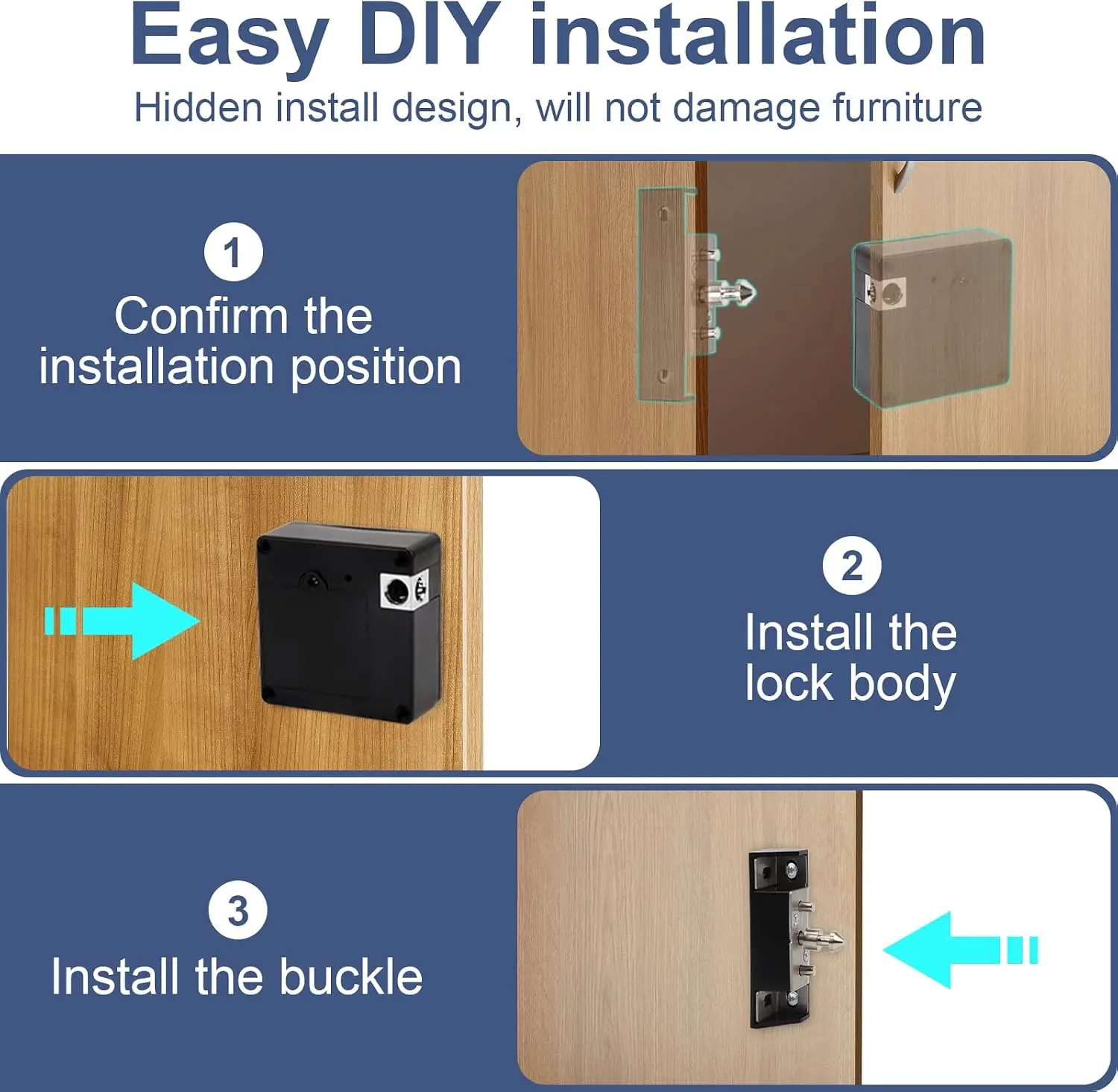Mobile phone NFC smart locker  - огляд і ціна Furniture Hardware Manufacturer