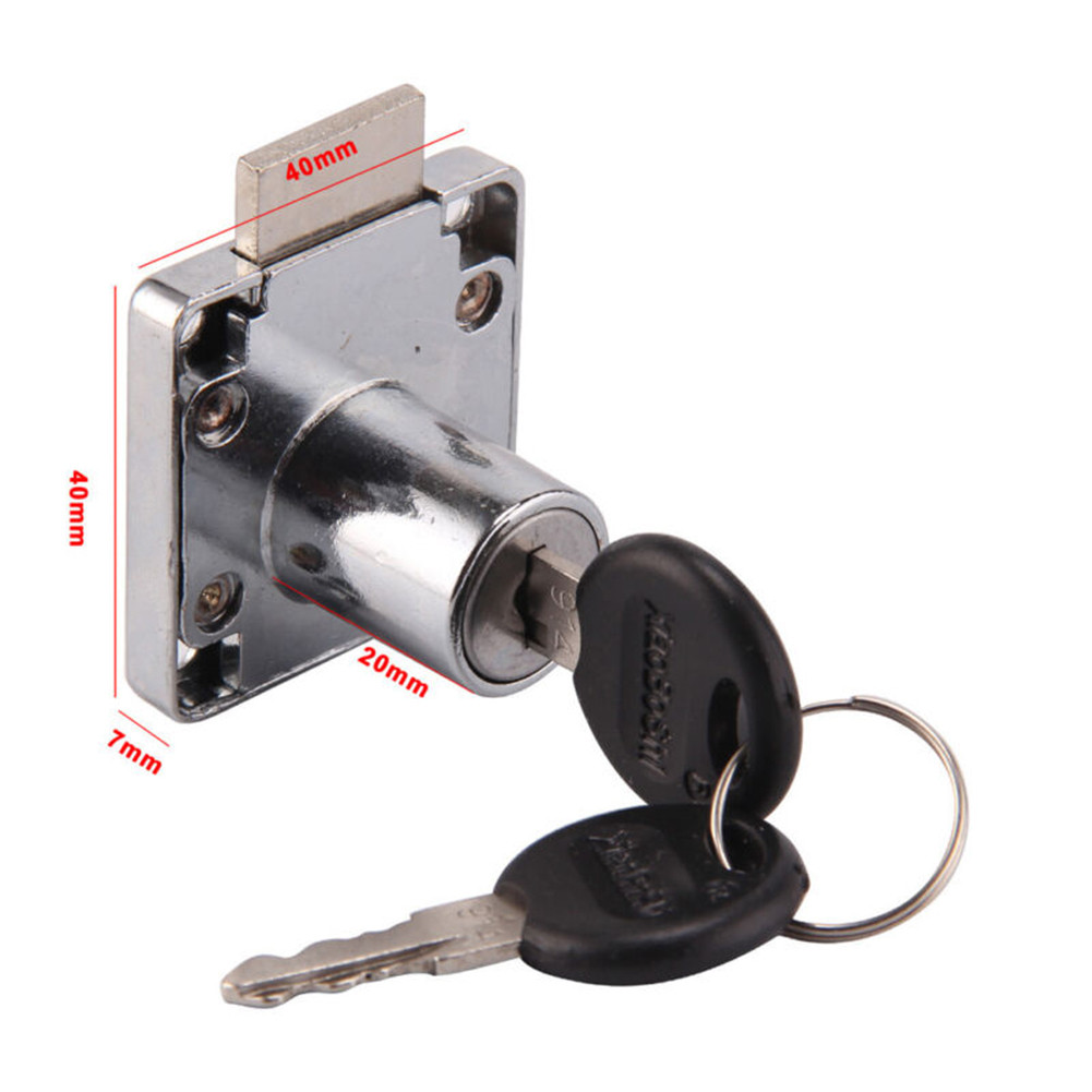 2pcs Locks Cabinet Lock 4Keys  - огляд і ціна Furniture Hardware Brands